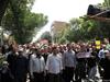 کارکنان،کارگزاران و مدیران حج و زیارت استان در راهپیمایی روز قدس/گزارش تصویری