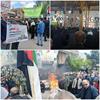 حضور کارکنان، کارگزاران و زائرین حج 1402 استان در راهپیمایی باشکوه روز قدس+تصاویر