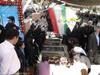 حضور کارکنان و کارگزاران حج و زیارت استان در مراسم غبار روبی مزار مطهر شهدا + تصاویر