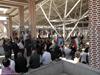 حضور کارکنان و کارگزاران حج و زیارت استان در مراسم غبار روبی مزار مطهر شهدا + تصاویر