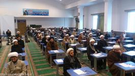 آزمون روحانیون عتبات عالیات استان آذربایجان شرقی برگزار گردید.